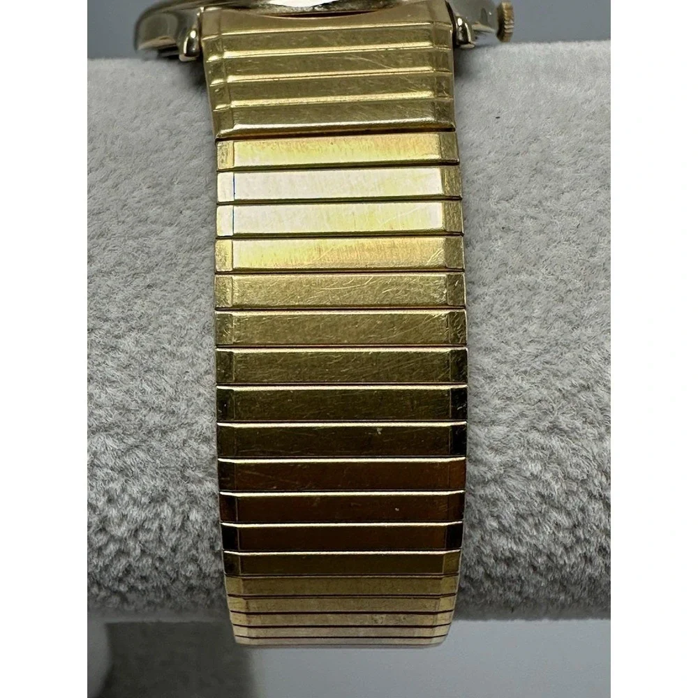 Timex Mens 1985 Q Watch New Battery 34MM 6.5